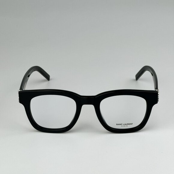 Saint Laurent SLM124 OPT 001 BRAND NEW Eyeglasses Black Cat Eye Unisex - Picture 6 of 12